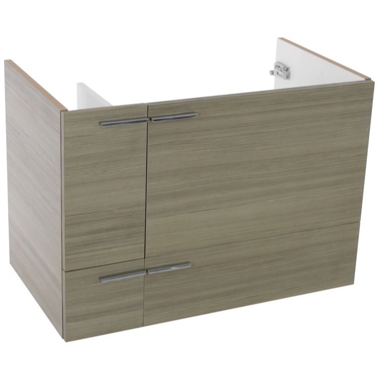 ACF L417LC 31 Inch Wall Mount Larch Canapa Bathroom Vanity Cabinet